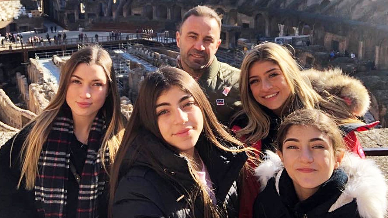 Joe Giudice Shares Video of Himself Eating Sushi With His Daughters