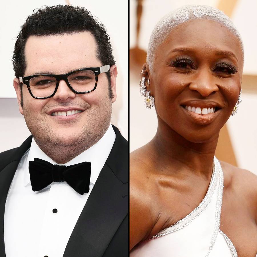 Josh Gad and Cynthia Erivo What You Didnt See on TV at Oscars 2020