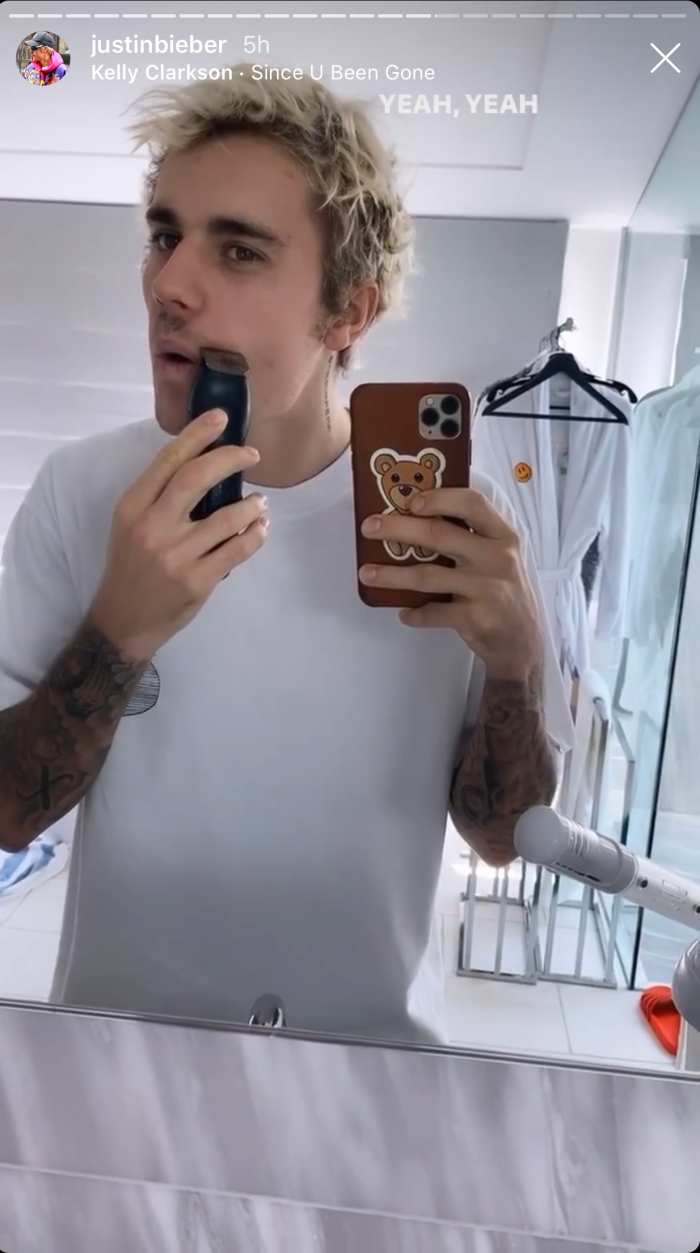 Justin Bieber Shaves Off His Mustache: Hailey Baldwin Reacts