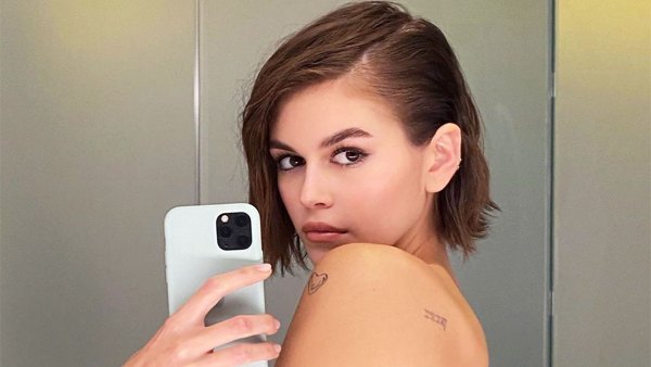 Kaia Gerber New Angel Tattoo Details
