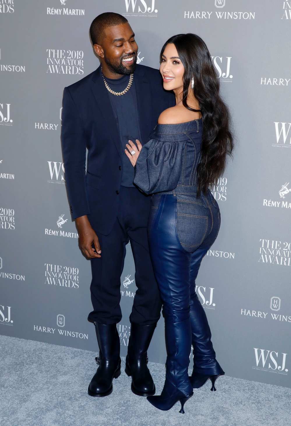 Kanye West and Kim Kardashian West Innovator Awards