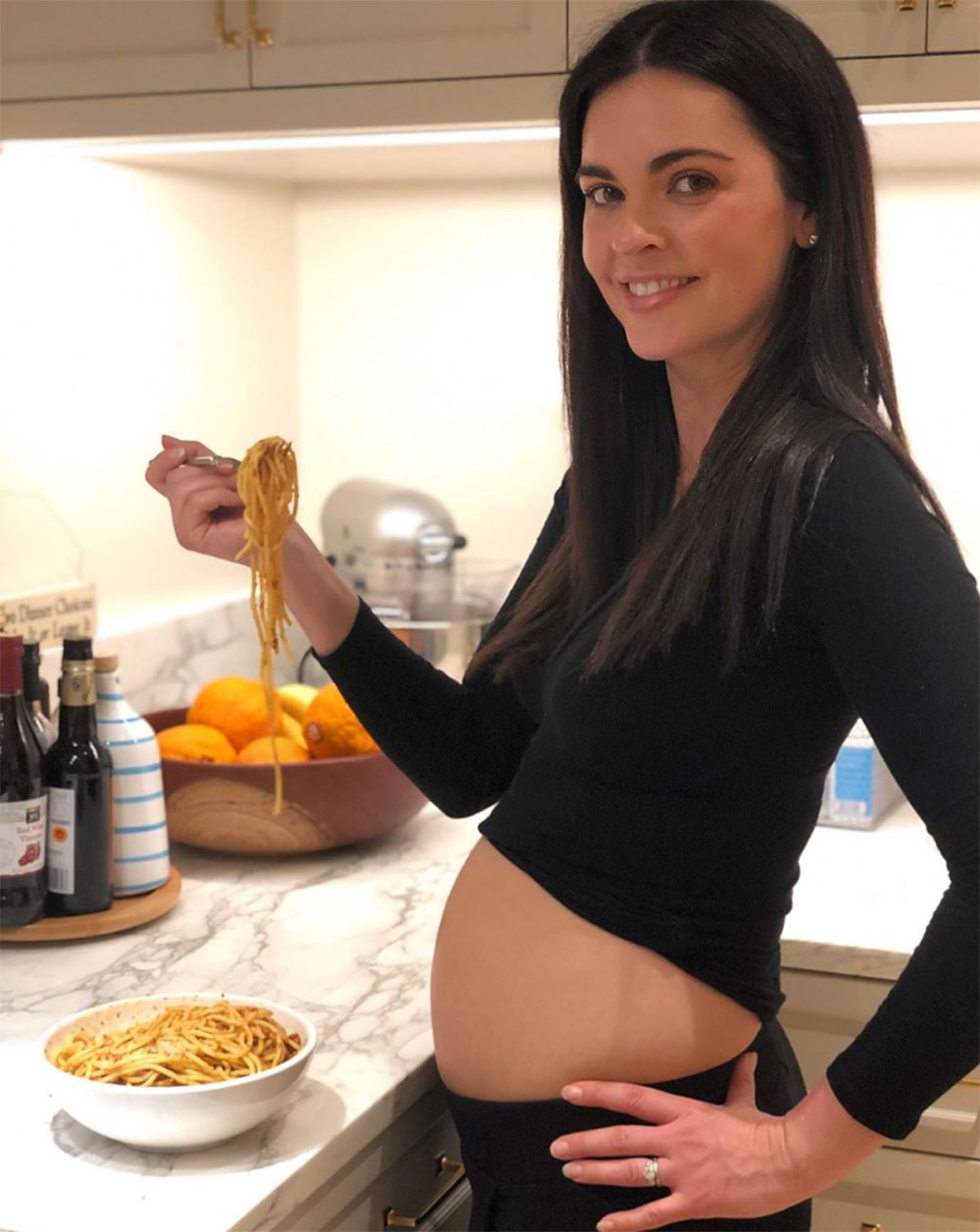 Katie Lee Pregnant First Child Baby Bump Pic