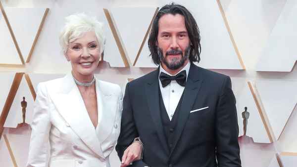 Keanu Reeves and Mother Patricia Taylor Oscars 2020