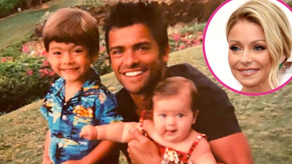 Kelly Ripa Shares Tropical Throwback Snap Mark Consuelos
