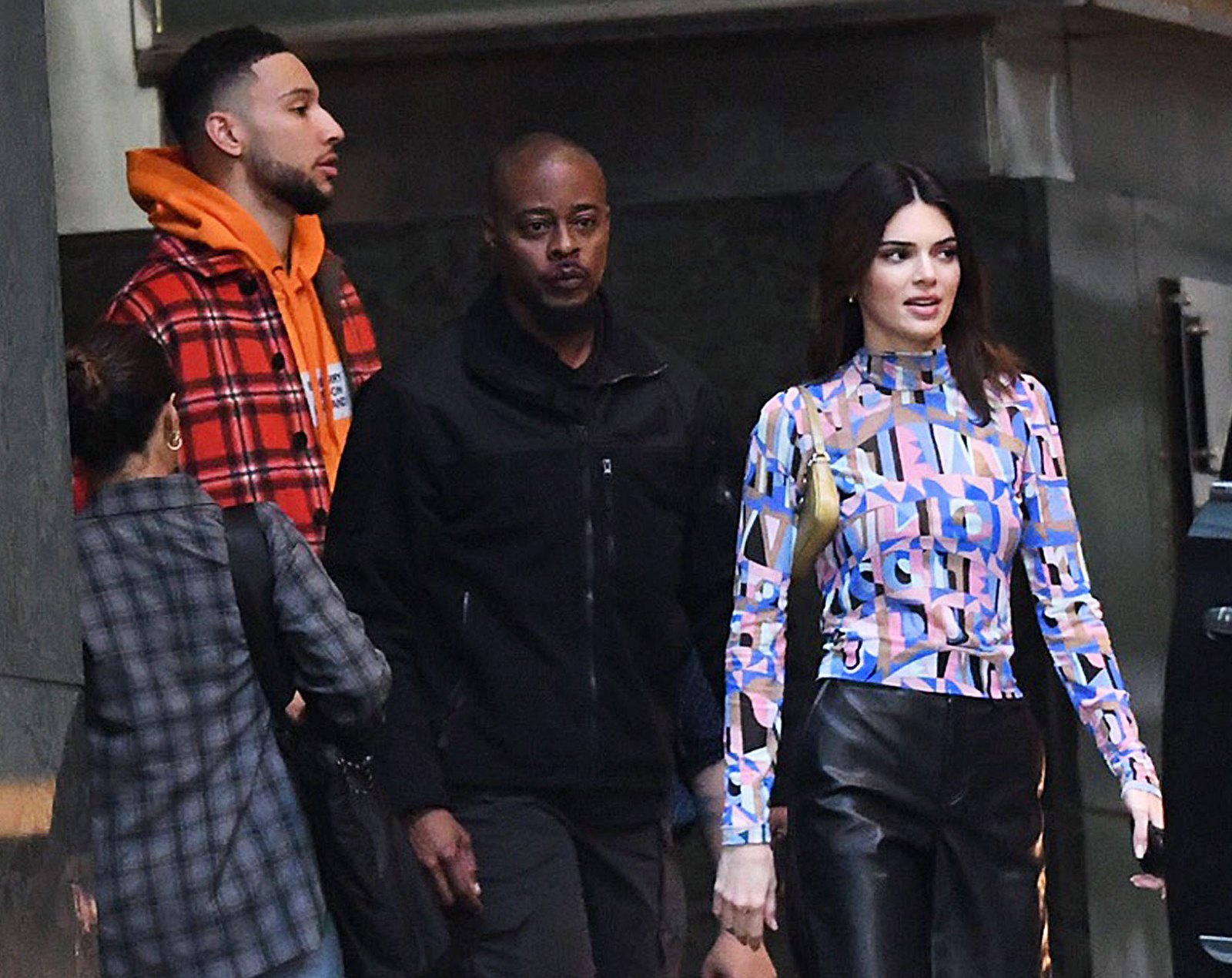 Kendall Jenner Attends Super Bowl 2020 With Ex Ben Simmons