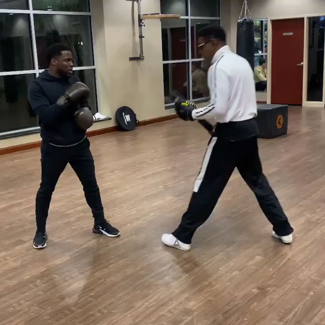 Kevin Hart Getting in Shape After Car Wreck