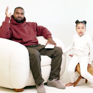 Kim Kardashian Kanye West Daughter North Adorably Crashes Interview