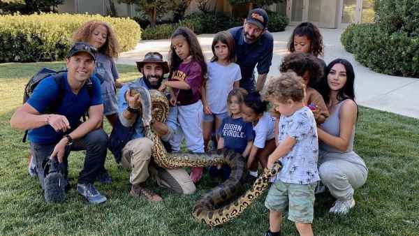 Kim Kardashian’s Fearless Kids Play With Tarantulas, Snakes and More