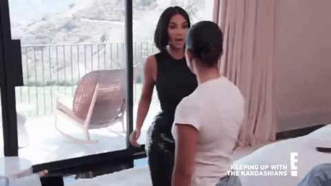 Kim and Kourtney Kardashian's Fight Turns Physical KUWTK trailer