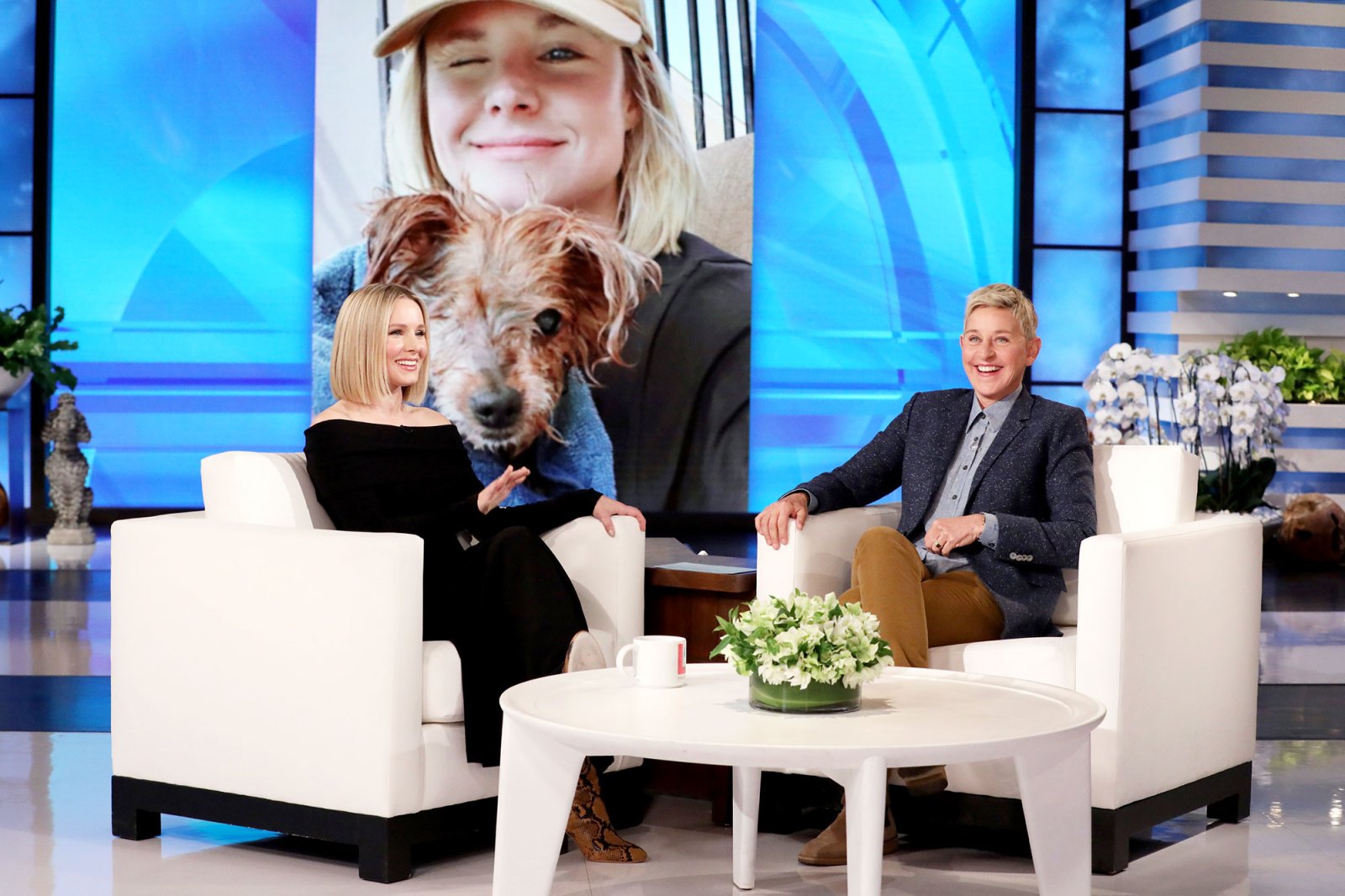 Kristen Bell Parenting Quotes Delta and Lincoln No Fear on The Ellen DeGeneres Show