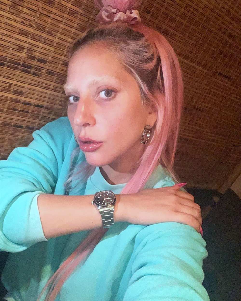 Lady Gaga New Bleached Brows