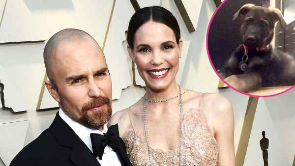 Leslie Bibb Sam Rockwell Add to Their Family New Rescue Pup