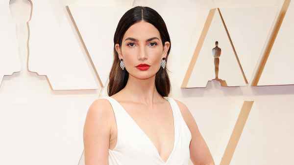 Lily Aldridge Oscars 2020 Look BTS