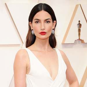 Lily Aldridge Oscars 2020 Look BTS
