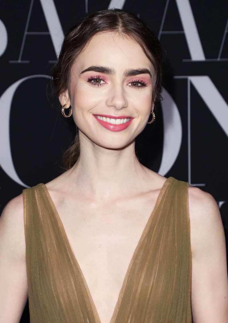 Lily Collins Makeup-Free Instagram