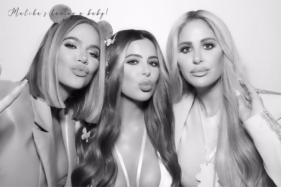 Khloe Kardashian Brielle Biermann Kim Zolciak Biermann Malika Haqq Celebrates Teddy Bear-Themed Baby Shower