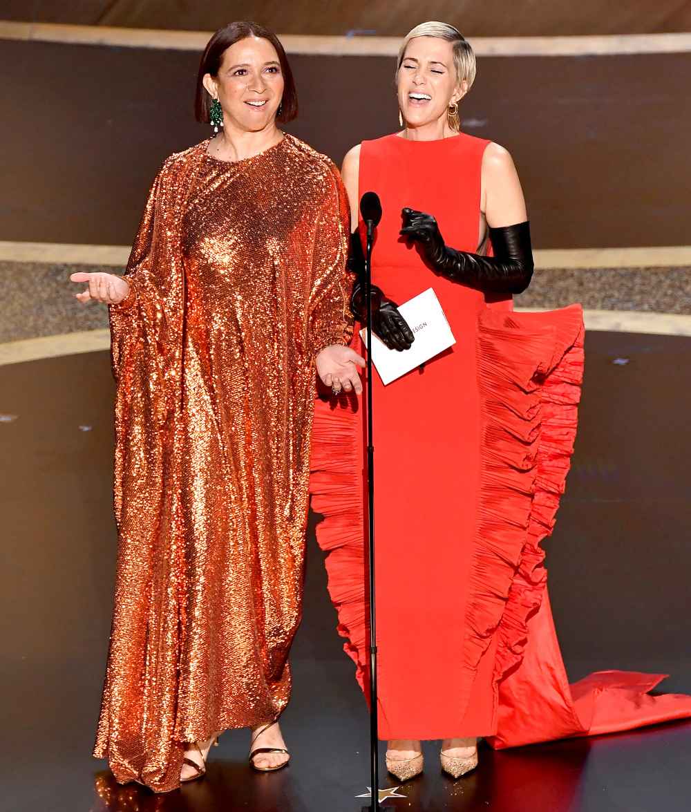 Maya Rudolph and Kristen Wiig Oscars