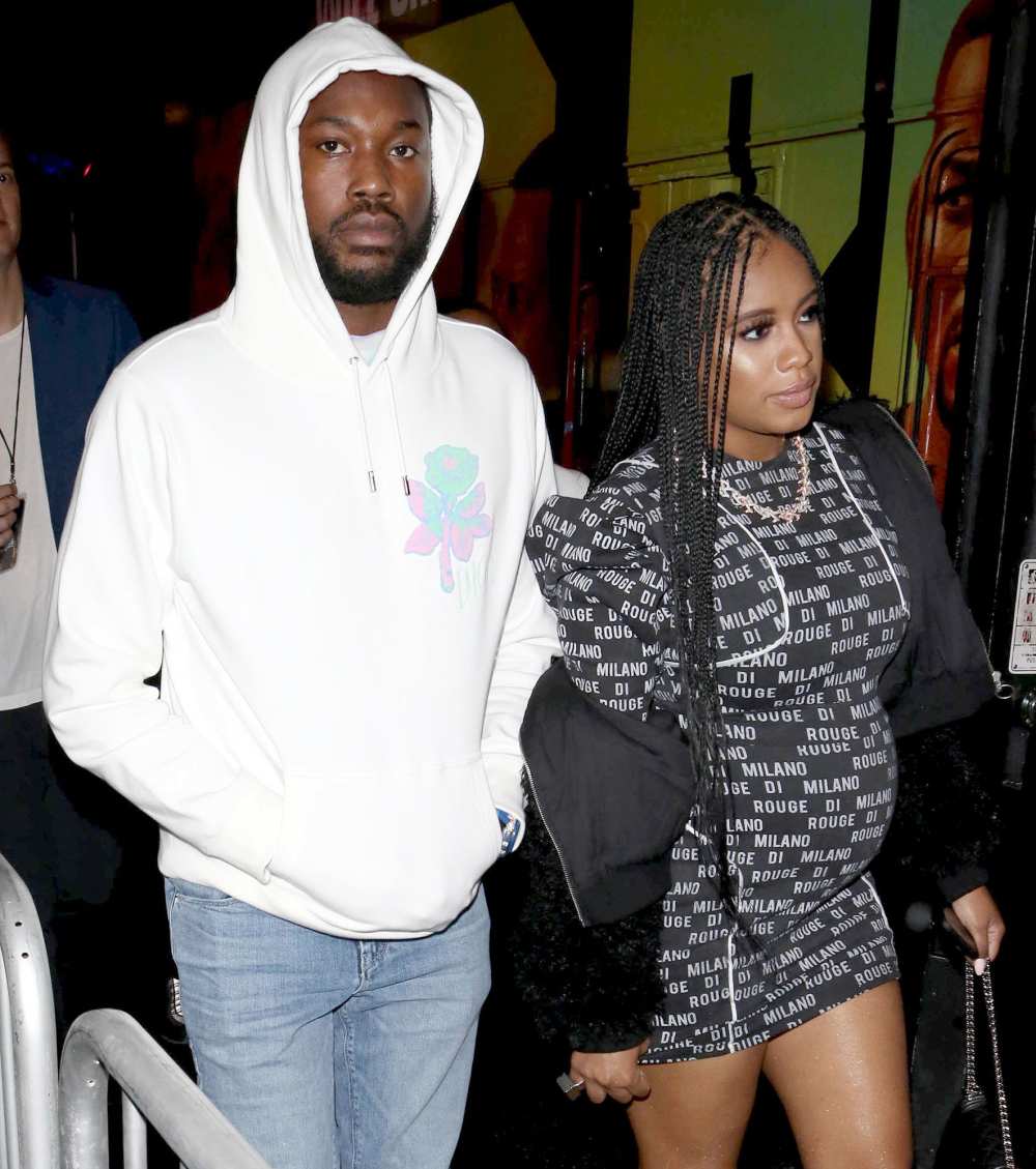 Meek Mill and Milan Rouge Harris Give Birth
