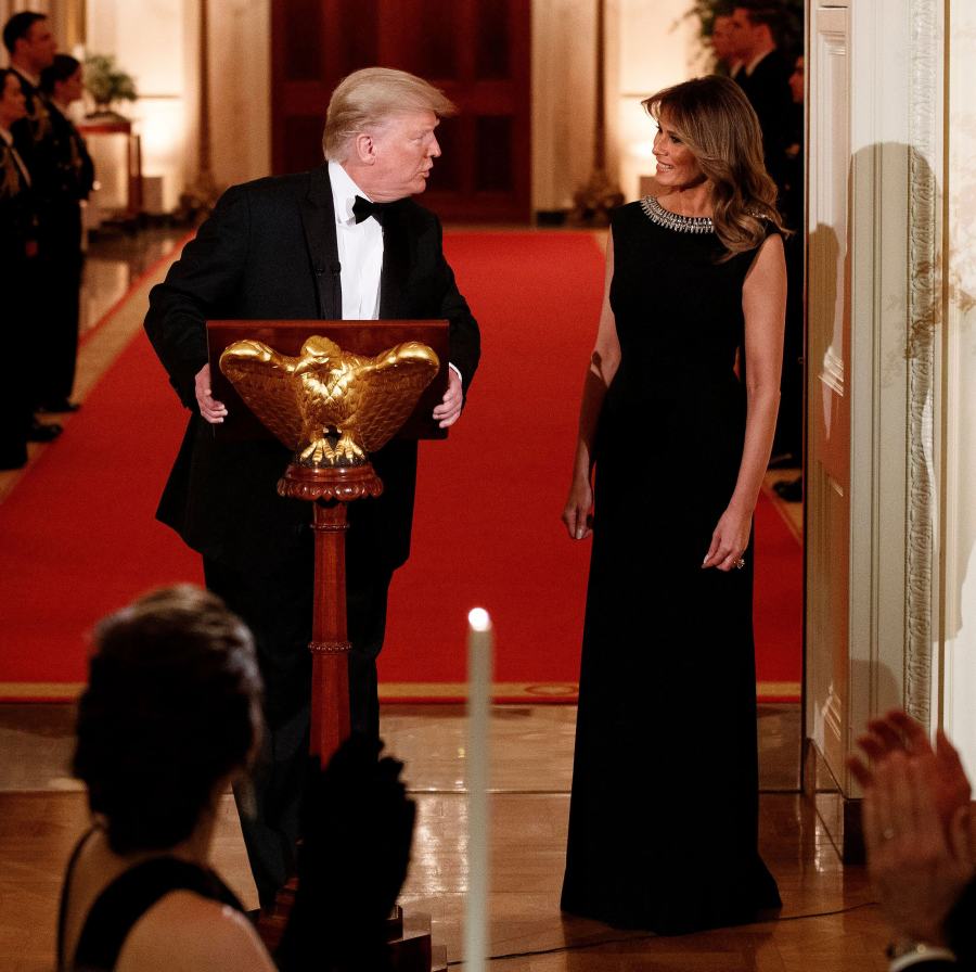 Melania Trump Governors Ball February 9, 2020
