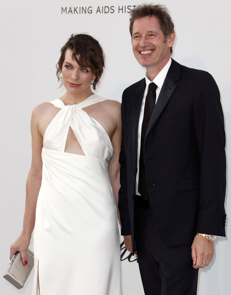 celebrity Milla Jovovich and Paul W. S. Anderson Rainbow Babies