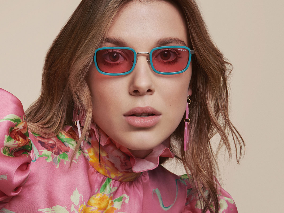 Millie Bobby Brown Unveils Vogue Eyewear Collection: Editor's Picks