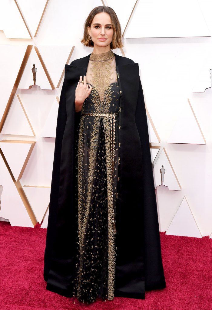 Oscars 2020: Natalie Portman's Cape Honors Snubbed Female ...