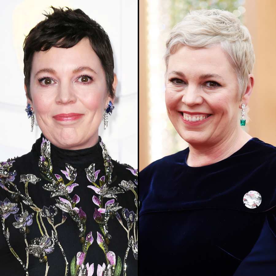 Olivia Colman Debuts Blonde Hair on the Oscars Red Carpet