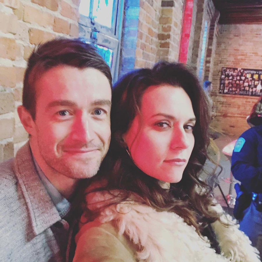 Robert Buckley and Hilarie Burton One Tree Hill Reunion