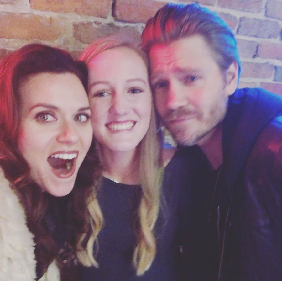 Hilarie Burton, Grace Holcomb and James Lafferty One Tree Hill Reunion