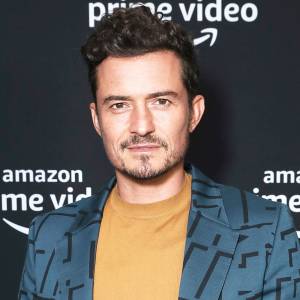Orlando Bloom at Carnival Row Photocall New Tattoo in Honor of His Son is Spelled Wrong