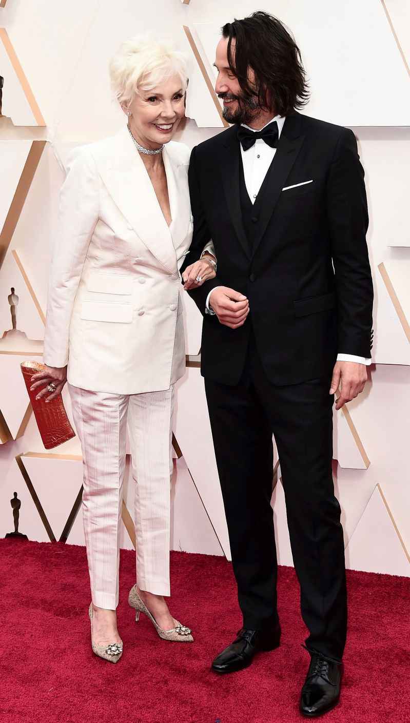 Keanu Reeves Oscars 2020 Family Members