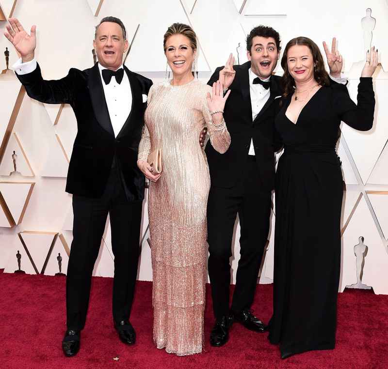 Tom Hanks Oscars 2020 Family Members