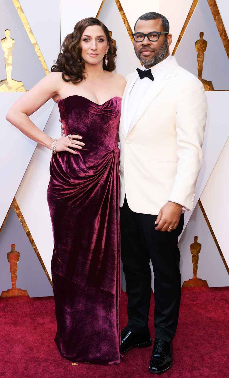 Oscars Most Stylish Couples All of Time - Chelsea Peretti and Jordan Peele