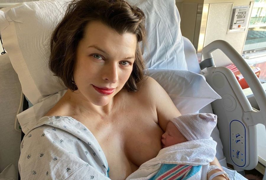 Osian Lark Elliot Jovovich-Anderson Milla Jovovich