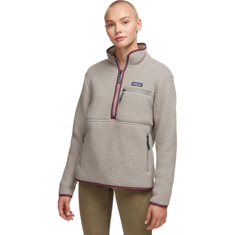 Patagonia Retro Pile Marsupial Pullover (Feather Grey)