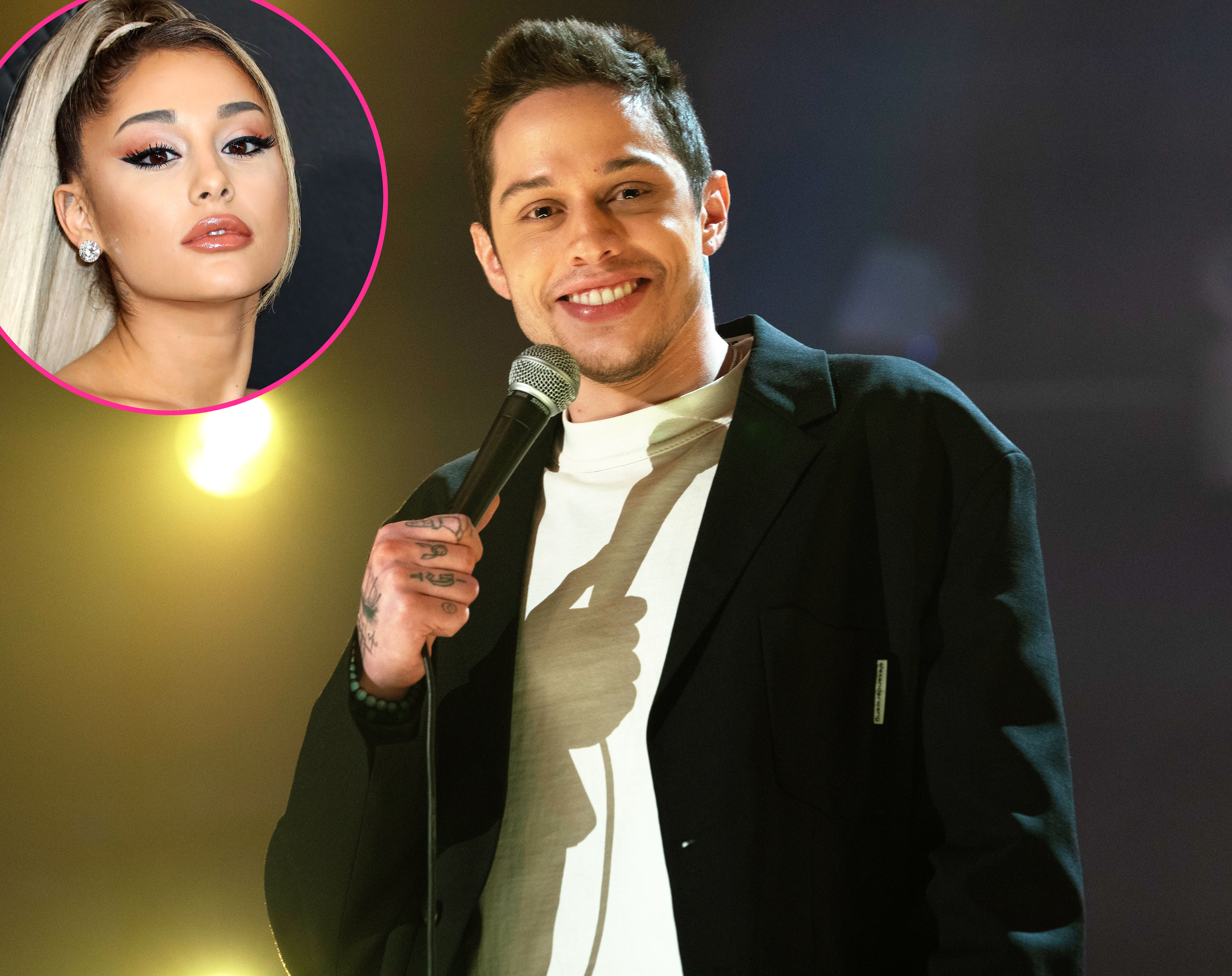 Pete Davidson Jokes About Ariana Grande Relationship Standup Special