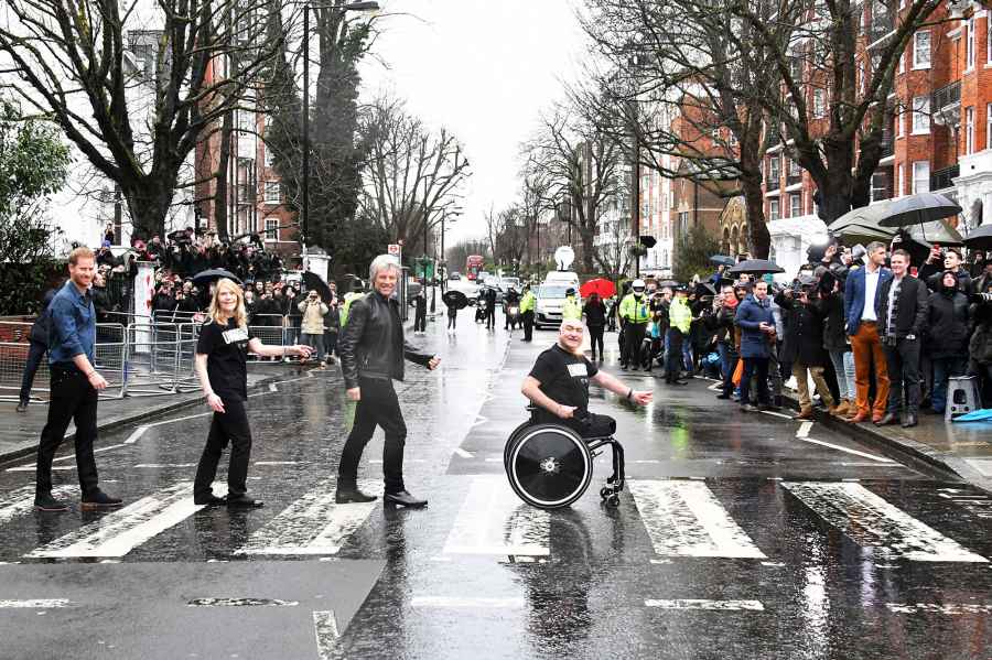 Prince Harry Returns to London to Join Jon Bon Jovi at Abbey Road Studios