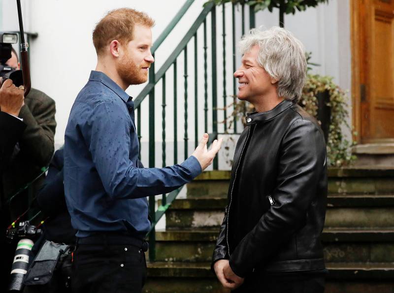 Prince Harry Returns to London to Join Jon Bon Jovi at Abbey Road Studios