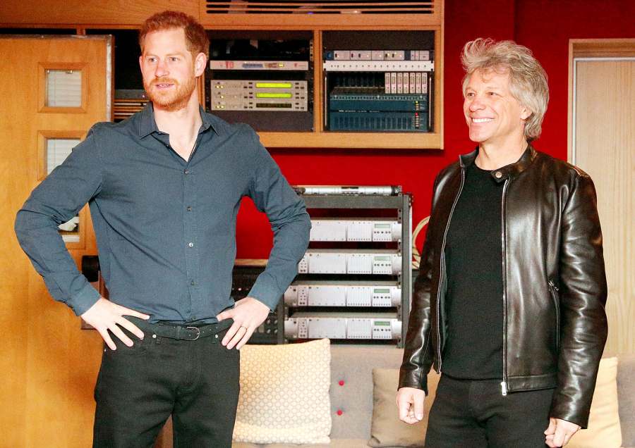 Prince Harry Returns to London to Join Jon Bon Jovi at Abbey Road Studios