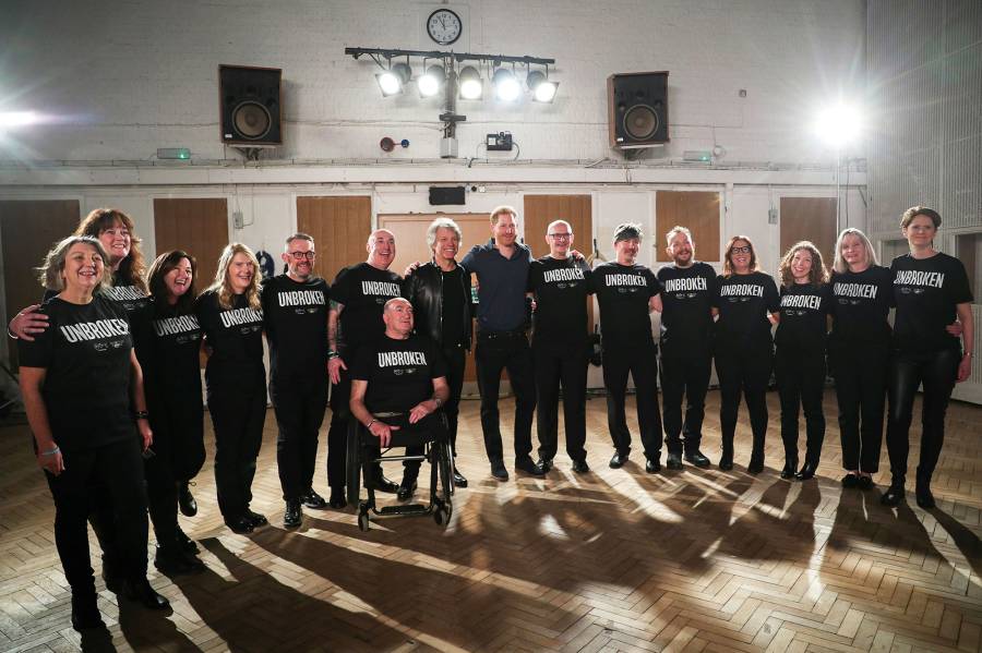 Prince Harry Returns to London to Join Jon Bon Jovi at Abbey Road Studios