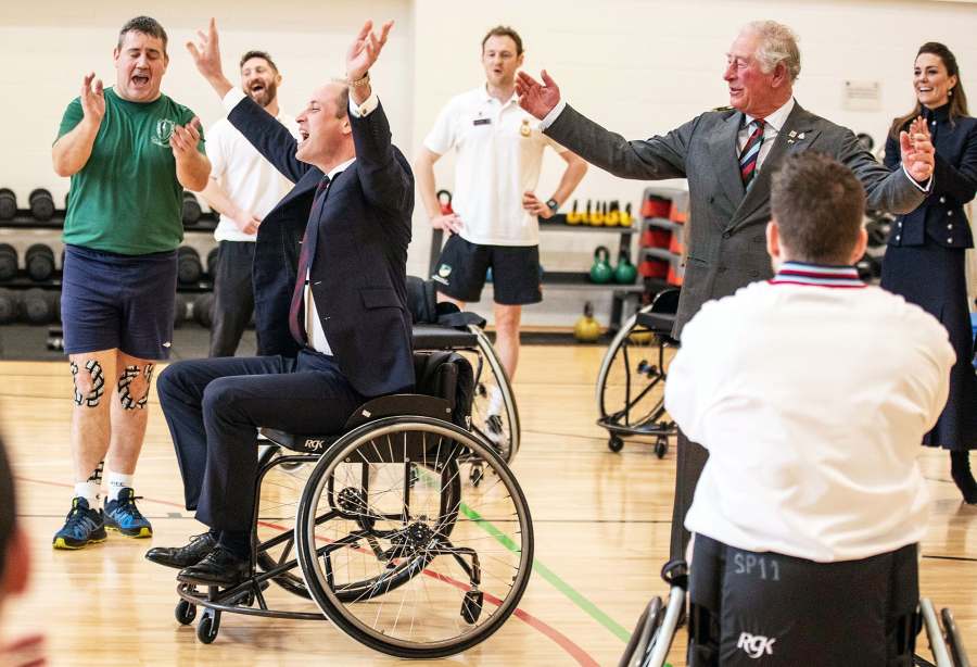 Prince William and Duchess Kate Join Prince Charles and Duchess Camilla for Rare Joint Engagement at Military Facility