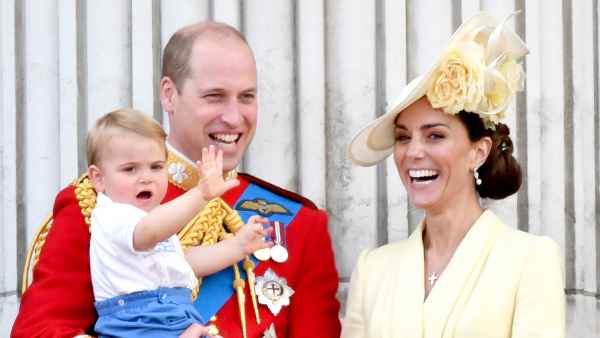 Prince William, Catherine Duchess of Cambridge, Prince Louis, Prince George and Princess Charlotte Trooping the Colour ceremony, London, UK - 08 Jun 2019