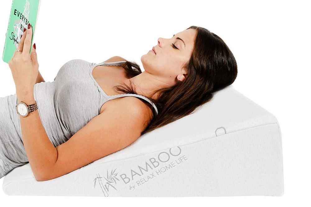 Relax Home Life Bed Wedge Pillow for Acid Reflux