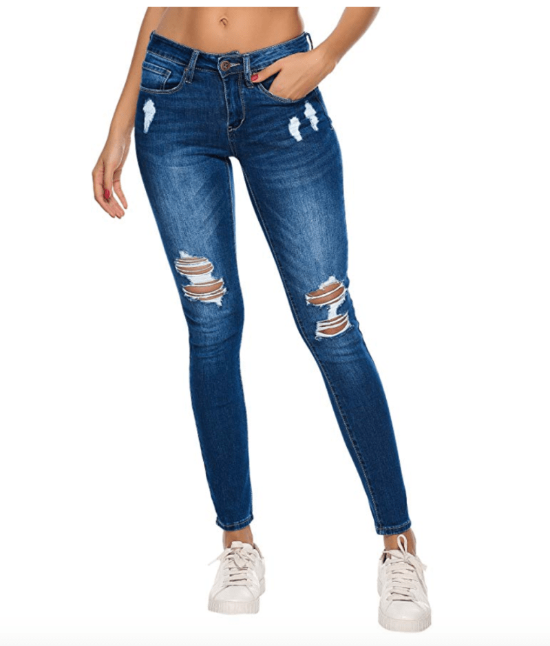 Resfeber Distressed Jeans From Amazon Might Be Our New Favorites
