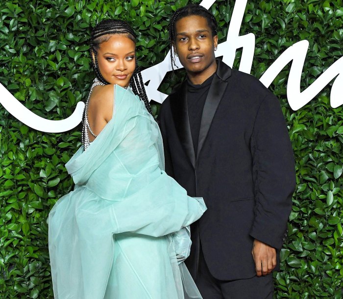 Rihanna and ASAP Rocky at The Fashion Awards Rihanna and A$AP Rocky Are Hooking Up After Her Split From Hassan Jameel