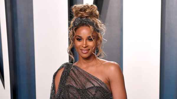 Russell Wilson and Ciara Vanity Fair Oscar Party Sheer Dress Oscars 2020