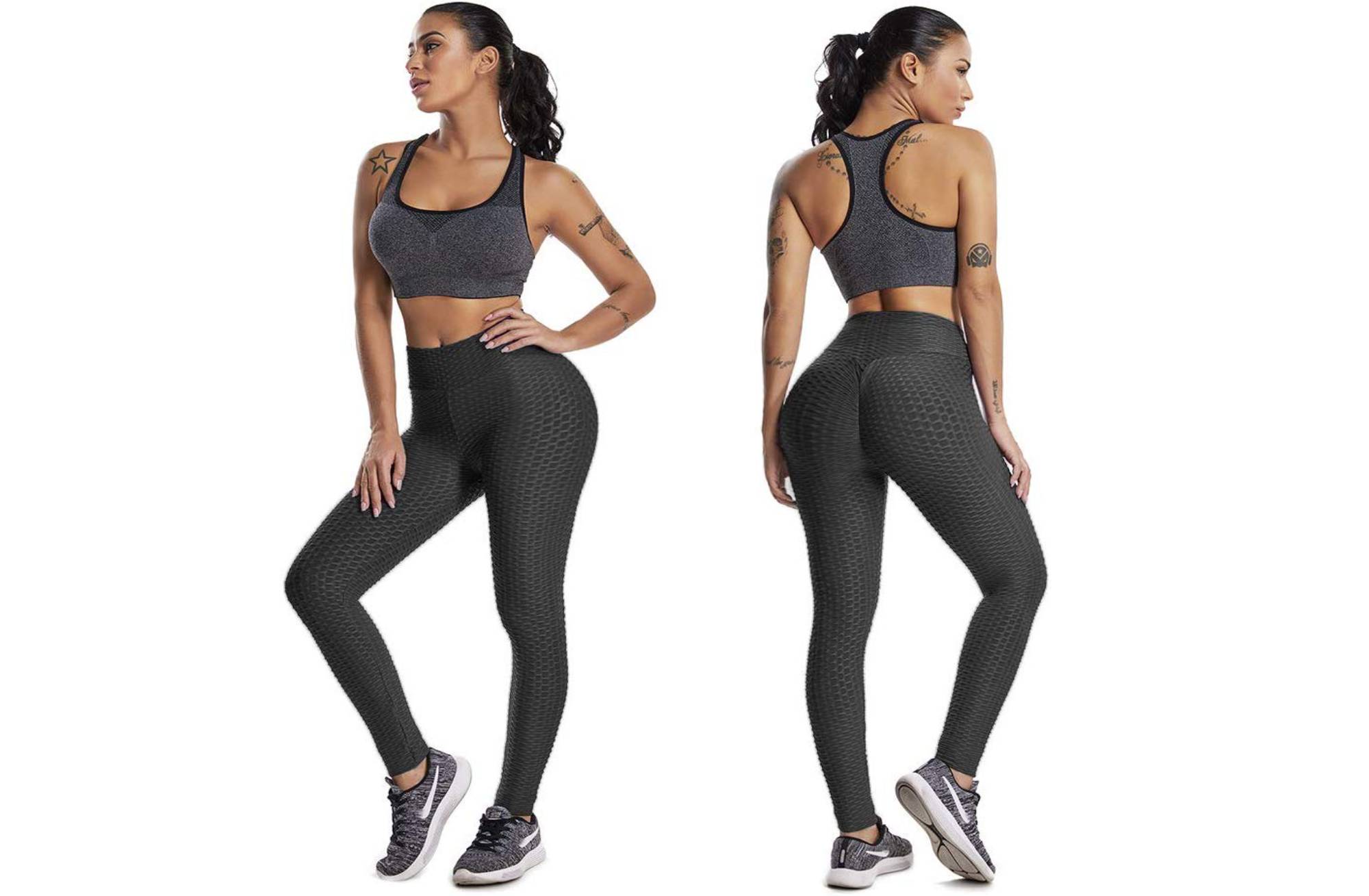 SEASUM Women's High Waist Booty Leggings