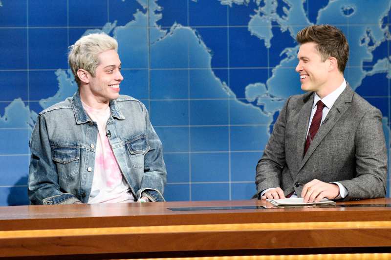 SNL Colin Jost Weekend Update Charlamagne Tha God and Pete Davidson Interview