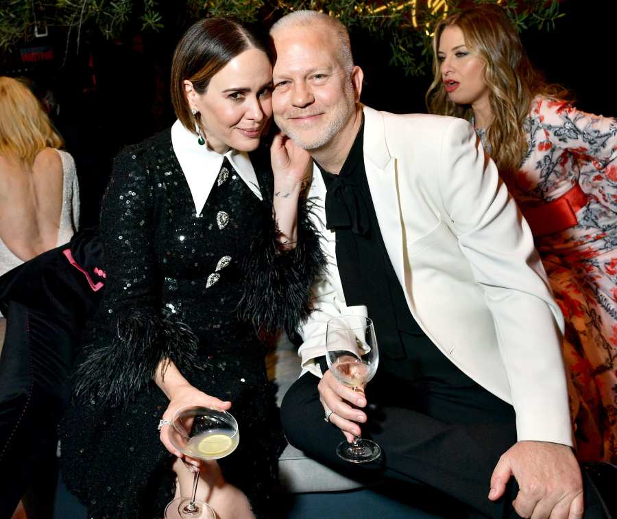 Sarah Paulson and Ryan Murphy Afterparties Oscars 2020