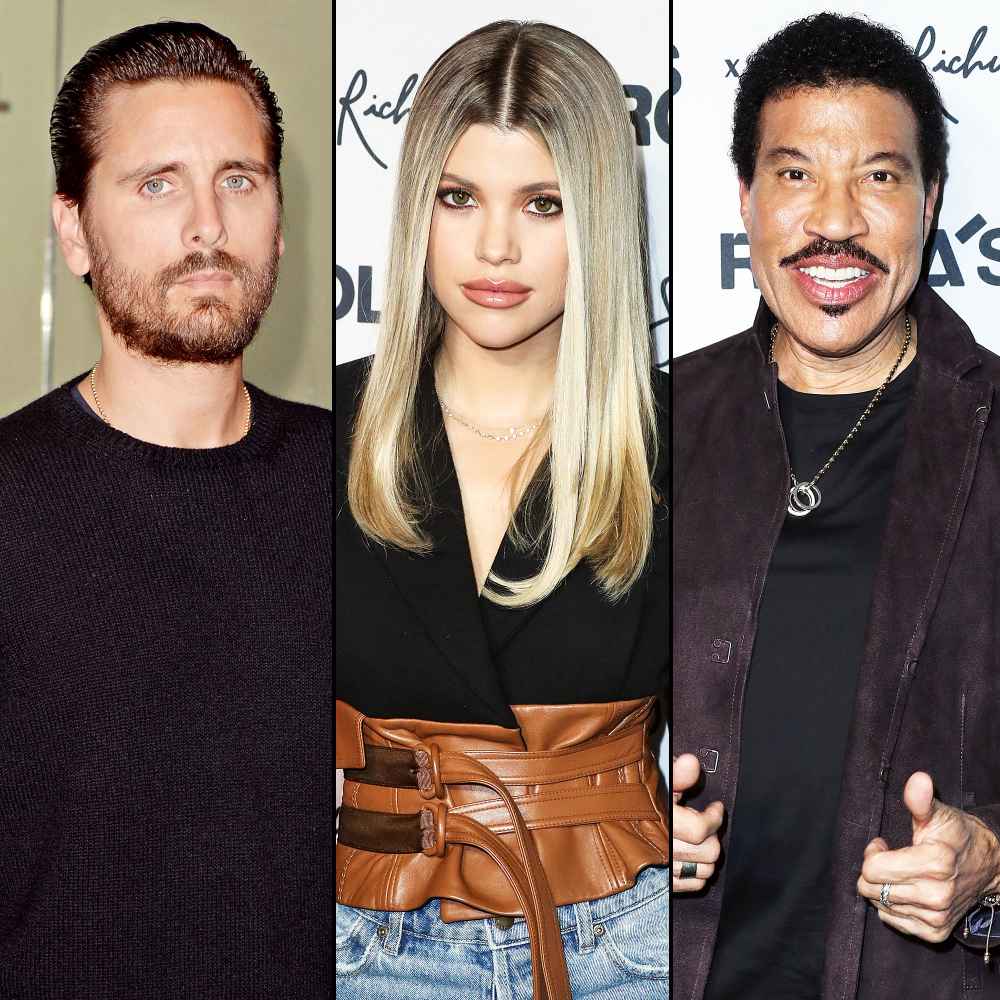 Scott Disick Spotted Getting Cozy With Sofia Richie During Night Out With Lionel Richie at Rolla x Sofia Richie Collection Launch Event